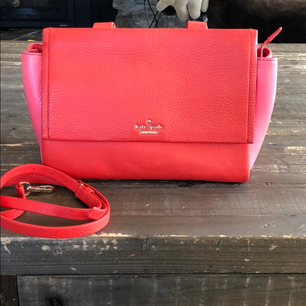 Kate Spade Top Handle bag with cross body strap